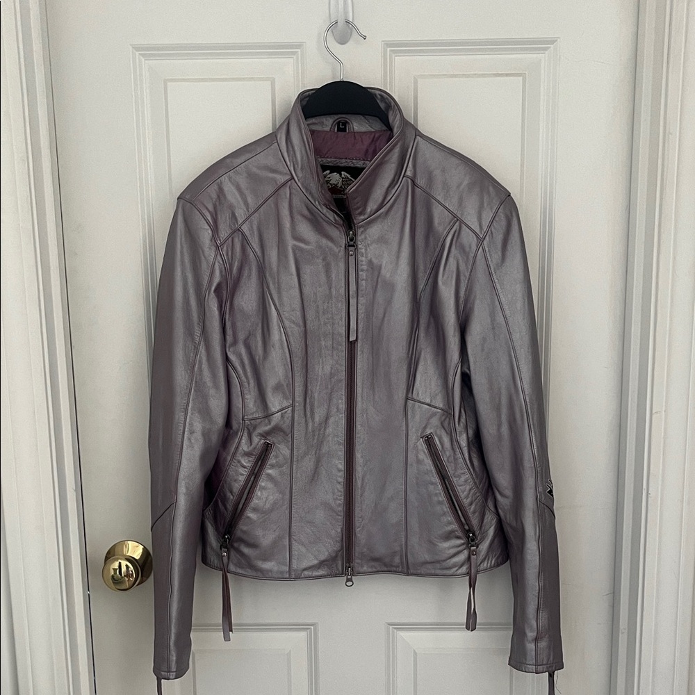 Like New!!! Price Firm!! Harley-Davidson Lavender Leather Jacket